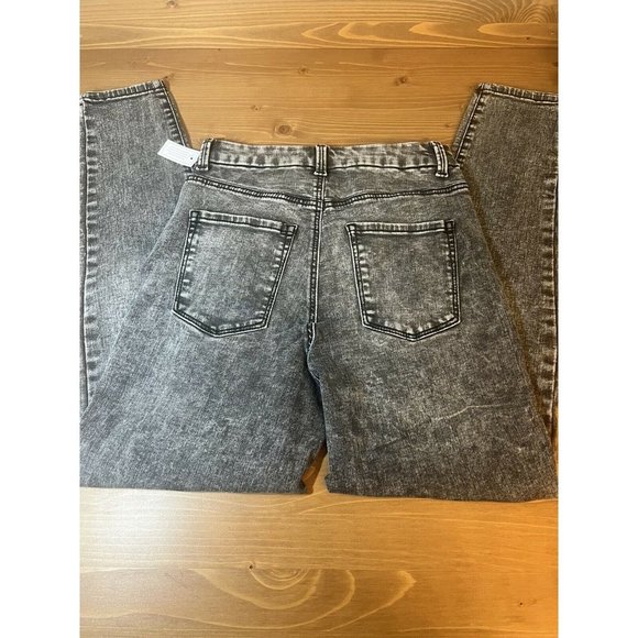 No Boundaries Juniors' High Rise Curvy Jeggings 5 New With Tags Acid Wash - Picture 2 of 6